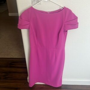 Gorgeous discos dress with poof sleeve detail.